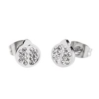 Earrings Marlù Woman Time to in Steel Cristallo 18OR026 - 18OR026